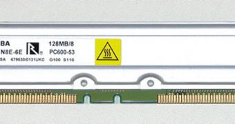 Toshiba Rambus memory modules