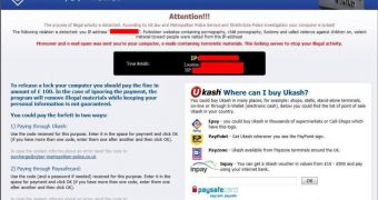 Ransomware that impersonates the Metropolitan Police