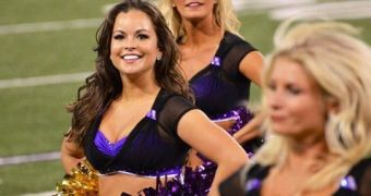 Ravens Cheerleader Courtney Lenz isn’t going to the Super Bowl in New Orleans