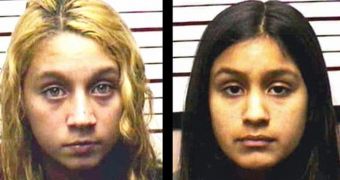 14-year-old Guadalupe Shaw (right) and 12-year-old Katelyn Roman bullied Rebecca Sedwick