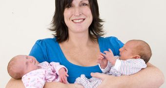 Beth Ryder and Her Twins