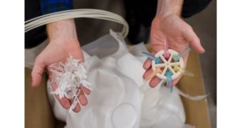 Recycled plastic used as 3D printing filament