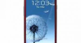 Red Galaxy S III