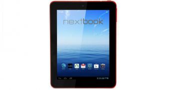 Red Nextbook tablet ships from Walmart in time for Valentine's