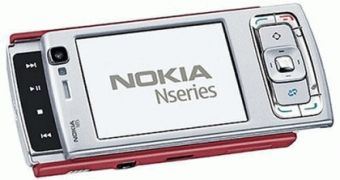 Nokia N95 in red
