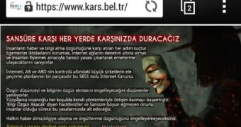 Kars Municipality website hacked and defaced