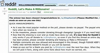 The /r/millionairemakers subreddit