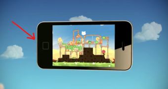 Doctored iPhone featured in new Angry Birds trailer