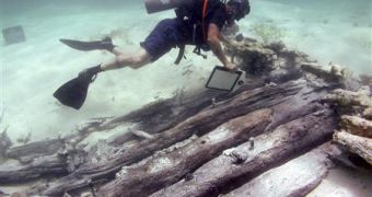 Illegal slave ship remains found