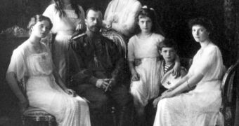 Image of Russia's last royal family