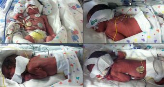 Ace, Blaine, Cash and Dylan have been delivered by Cesarean at the Woman’s Hospital of Texas