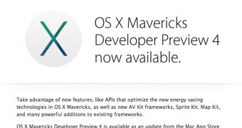 OS X Mavericks beta invite