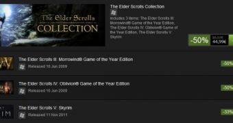 An Elder Scrolls sale is now available on Steam