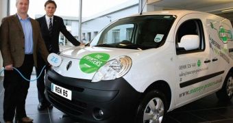 Eco-friendly zero-emission van launched by Renault on the UK market