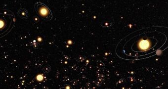 The Milky Way is believed to contain at least 100 billion planets