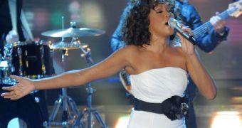 Whitney Houston is on tour doing wonderfully, certainly not in rehab, her rep says