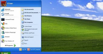 Windows XP is currently the world's second most-used OS