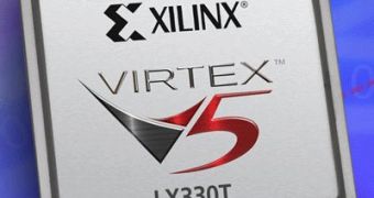 Xilinx Virtex FPGA chip
