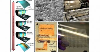Carbon nanotube printing process