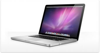 A current-generation MacBook Pro laptop