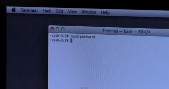 Resetting a password in OS X Lion