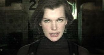 Alice (Milla Jovovich) urges us not to believe the lies of Umbrella