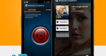 Rhapsody Launches SongMatch App for Android
