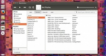 Rhythmbox on Ubuntu 15.04