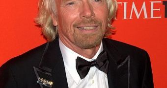 Branson at the Time 100 Gala, May 4th, 2010