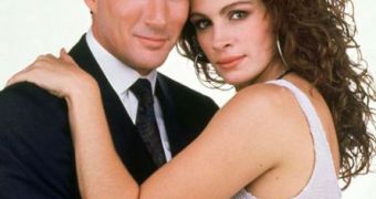 Richard Gere and Julia Roberts proving opposites do attract in “Pretty Woman”