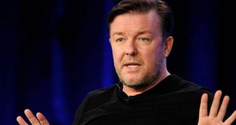 Ricky Gervais asks people to help put an end to animal testing