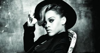 Rihanna gets really serious for new “Talk That Talk” promo shot