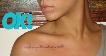 “Never a failure, always a lesson,” reads Rihanna’s new tattoo