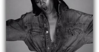 Rihanna in first teaser for the official video for “FourFiveSeconds”