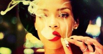 Rihanna is trying to cut back on smoking weed after her 26th birthday