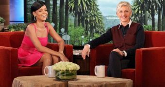 Rihanna and Ellen DeGeneres talk babies, dating, music