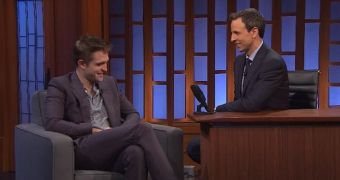 Robert Pattison tells Seth Meyers he dreamed of becoming a rap star under the name Big Tub