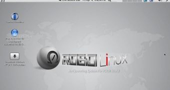 RoboLinux desktop