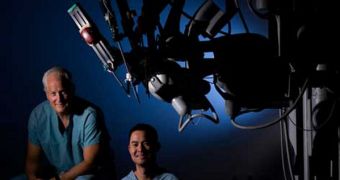 UCI experts battle cancer with such state-of-the-art technology as the da Vinci Surgical System