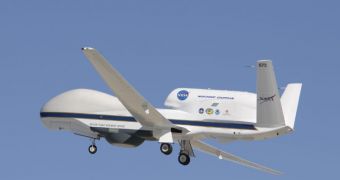 NASA Global Hawk are capable of flying above hurricanes, providing a wealth of data spanning around 28 hours at a time