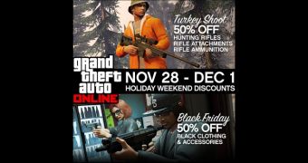 GTA Online Turkey Shoot & Black Friday Sale