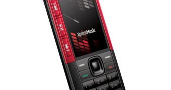 Nokia 5310 XpressMusic in red
