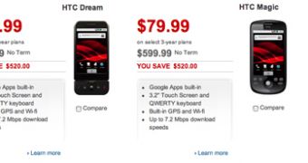 Rogers lowers the price for HTC Dream and Magic at $79.99