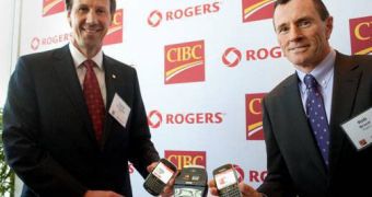 David Williamson, Senior Executive Vice President and Group Head, Retail & Business Banking, CIBC and Rob Bruce, President of Communications, Rogers Communications