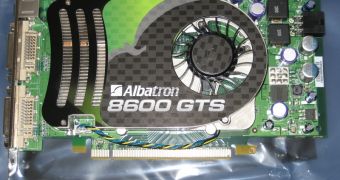 Albatron 8600GTS Front