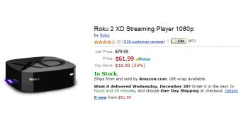 Roku 2 XD on Amazon