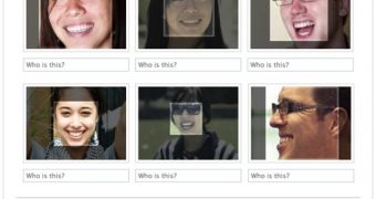 Facebook's face recognition technology in action