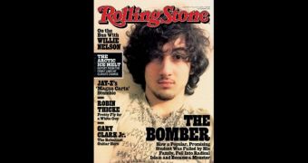 A Dzhokhar selfie was used on a Rolling Stone magazine cover