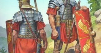 Roman soldiers from the first century AD