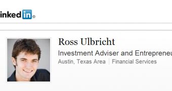 Ross Ulbricht's LinkedIn account